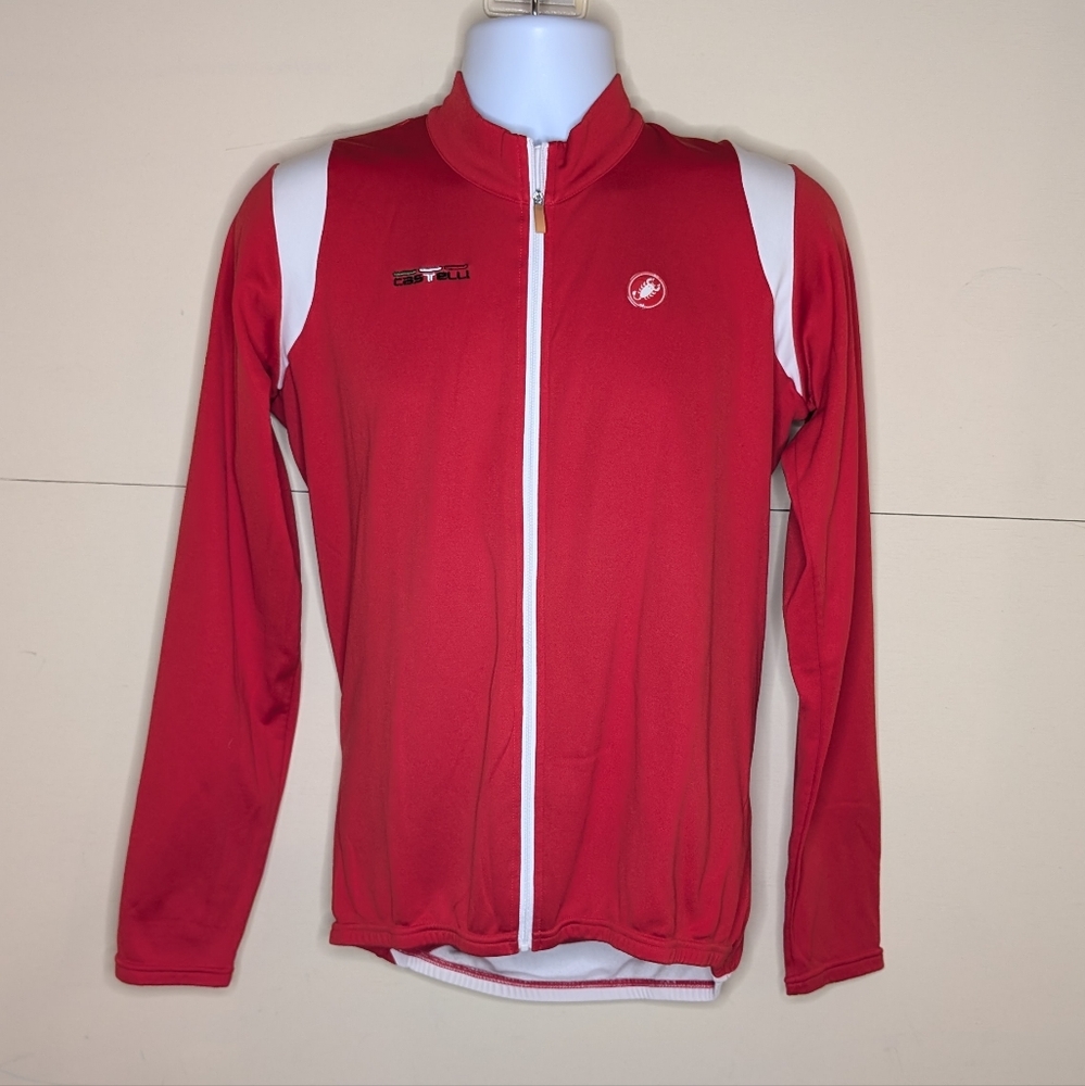 Castelli Italian Red Cycling Jacket